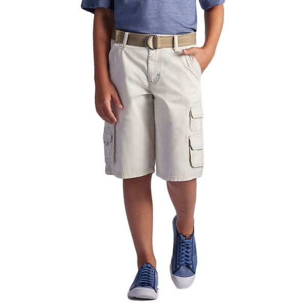 LEE Boys' Wyoming Solid Cargo Shorts