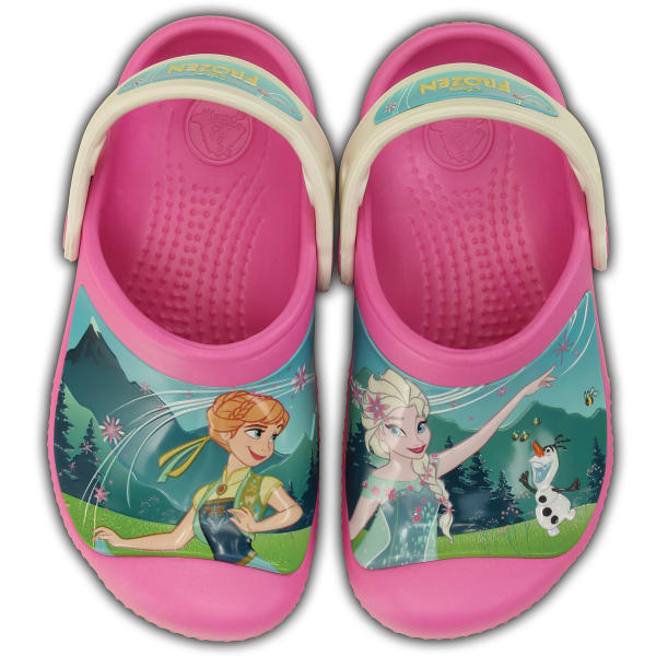 CROCS Girls' Creative Crocs Frozen Frenzy Clog