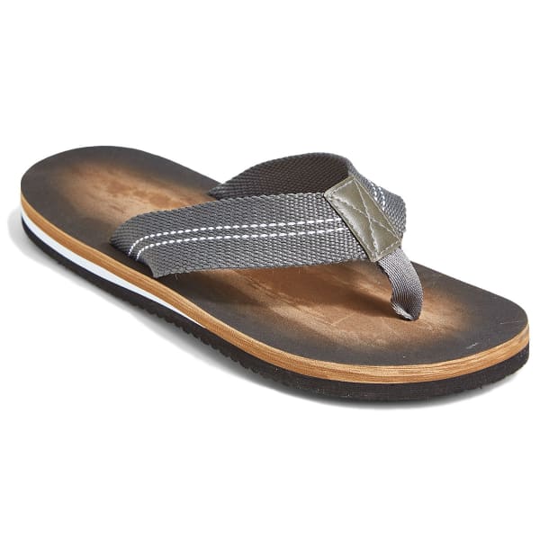 NORTHSIDE Men's Sereno Grey Flip Flops