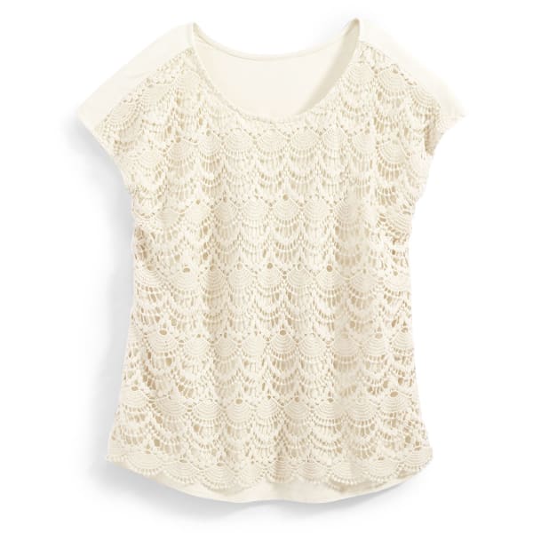 OVERDRIVE Women's Lace Front Tee