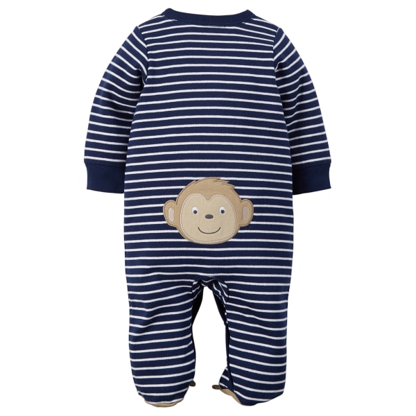 CARTER'S Baby Boys' Monkey Snap-Up Sleep & Play One-Piece