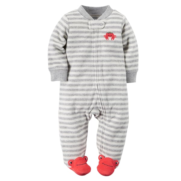 CARTER'S Baby Boys' Crab Zip-Up Sleep & Play One-Piece