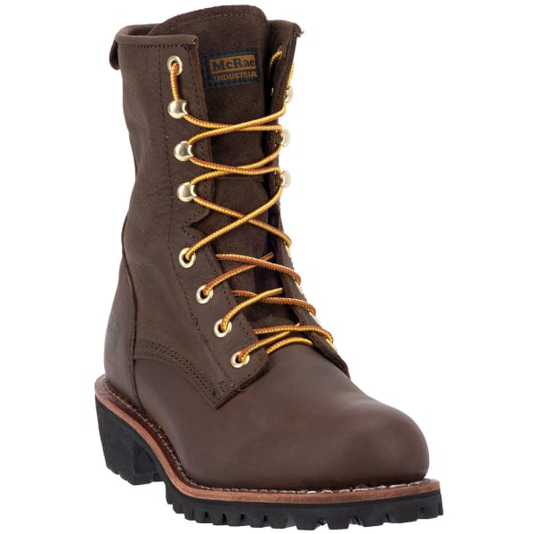 MCRAE Men's 8'' Logger Boot, Wide - Bob’s Stores