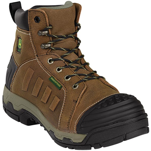 John Deere Mens Wct Ii 6” Wp Aluminum Alloy Toe Work Boot Wide Bob