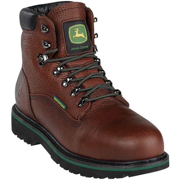 JOHN DEERE Men's 6" Waterproof Lace-Up Boots