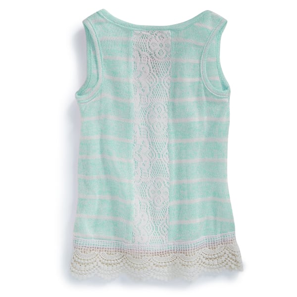 MISS CHIEVOUS Girls' Hacci Stripe Tank