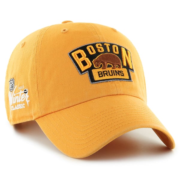 BOSTON BRUINS Men's 2016 Winter Classic Clean Up Adjustable Cap