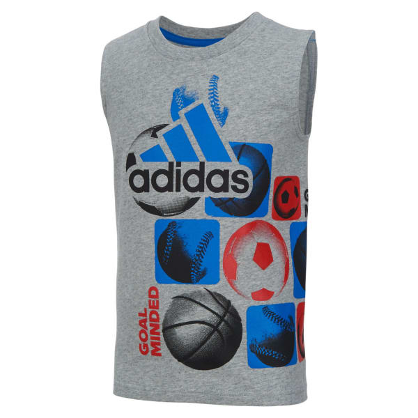 ADIDAS Boys' Sleeveless Goal Tee