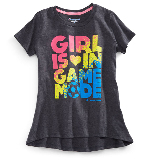 CHAMPION Girls' Game Mode Short-Sleeve Tee