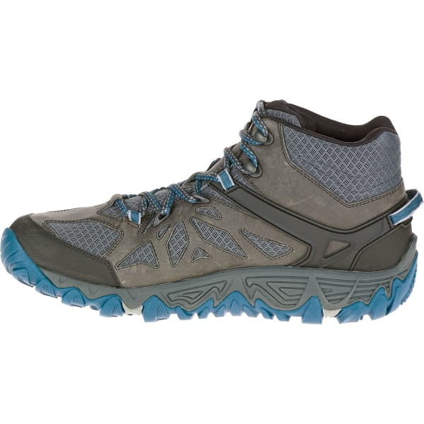 MERRELL Men's All Out Blaze Ventilator Mid Waterproof Hiking Boots, Grey Multi - Bobâs Stores