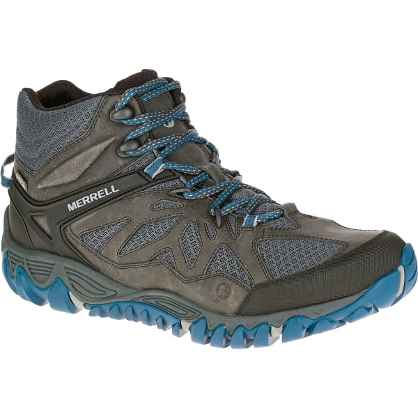 MERRELL Men's All Out Blaze Ventilator Mid Waterproof Hiking Boots, Grey Multi