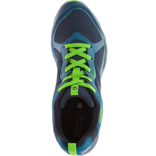 MERRELL Men's All Out Crush Light Trail Running Shoes, Bright Green