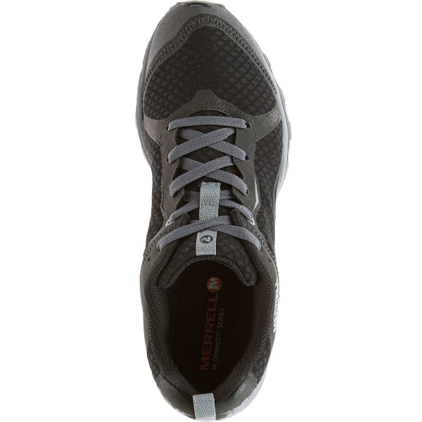 MERRELL Men's All Out Crush Light Trail Running Shoes, Black