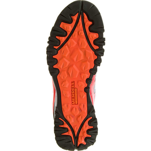 MERRELL Men's Capra Bolt Waterproof Trail Shoes, Bright Red