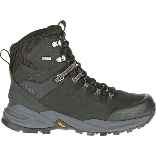 MERRELL Men's Phaserbound Waterproof Backpacking Boots, Black