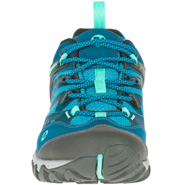 MERRELL Women's All Out Blaze Ventilator Waterproof Hiking Shoes, Turquoise/Aqua