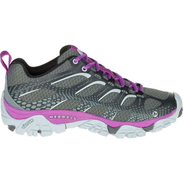 MERRELL Women's Moab Edge Shoes, Black/Purple