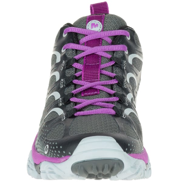 MERRELL Women's Moab Edge Shoes, Black/Purple