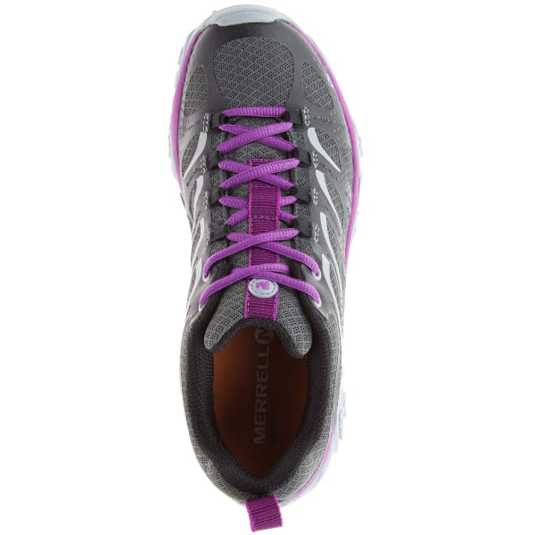 MERRELL Women's Moab Edge Shoes, Black/Purple