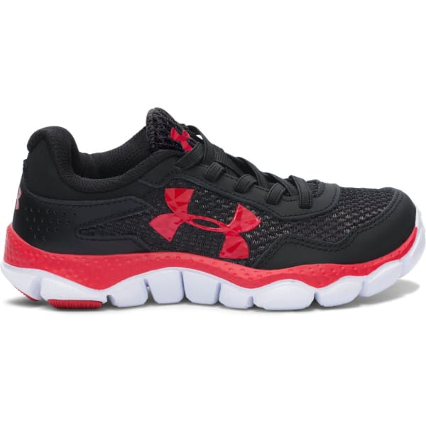 UNDER ARMOUR Boys' Engage 2 (11-3) Big Logo Running Shoes