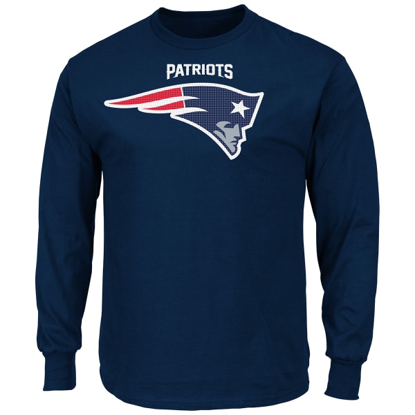 NEW ENGLAND PATRIOTS Men's Critical Victory II Long-Sleeve Tee