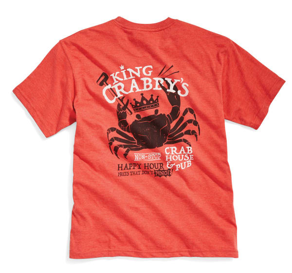 NEWPORT BLUE Men's King Crabby's House Short Sleeve Tee