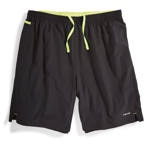 HIND Men's 9" 2-in-1 Woven Stretch Shorts