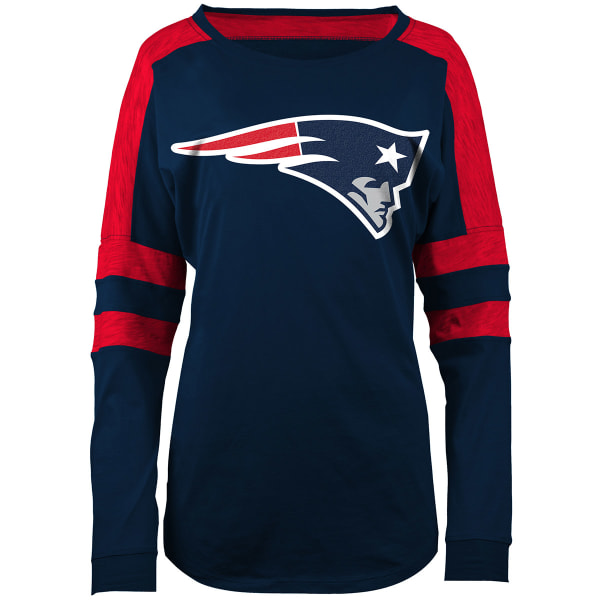 NEW ENGLAND PATRIOTS Women's Space-Dye PCD Long-Sleeve Tee