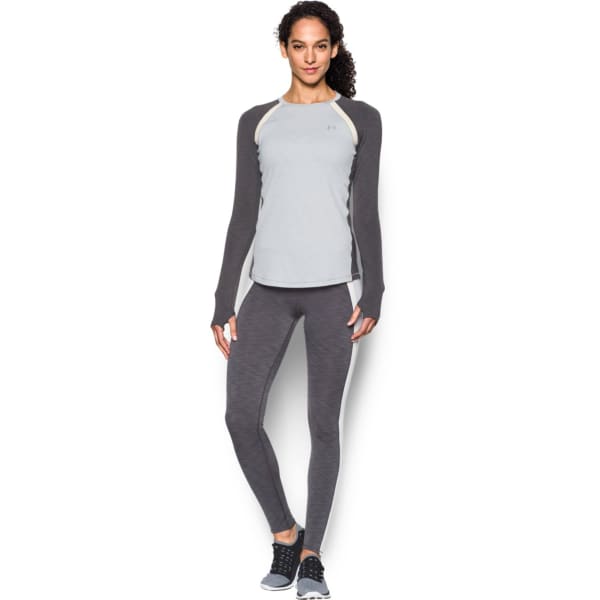 UNDER ARMOUR Women's ColdGear Long-Sleeve Crewneck Top