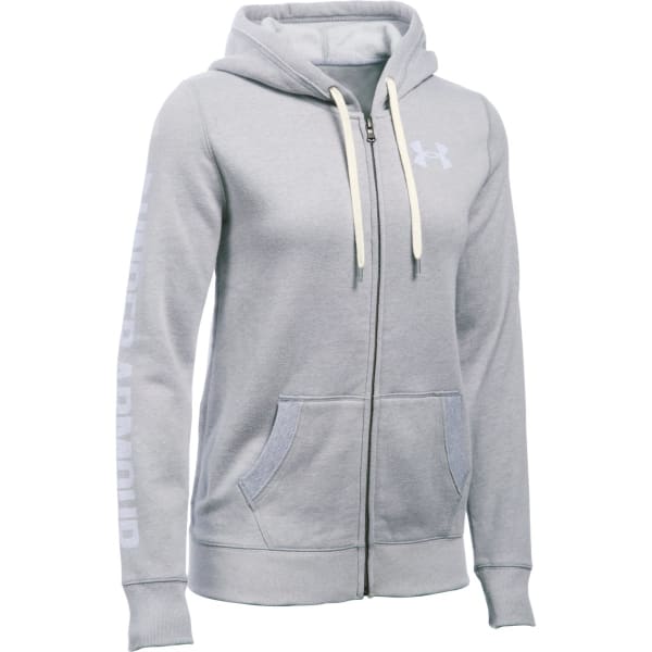 UNDER ARMOUR Women's Favorite Fleece Wordmark Pullover Hoodie