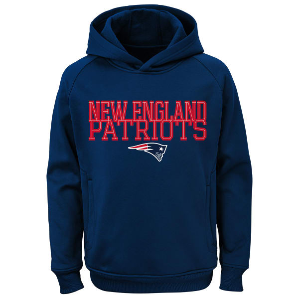 NEW ENGLAND PATRIOTS Boys' Overlap Pullover Hoodie