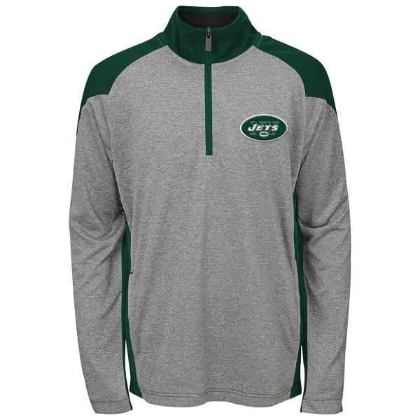 NEW YORK JETS Boys' DNA Quarter Zip Pullover