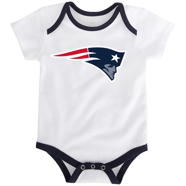 NEW ENGLAND PATRIOTS Infant Boys' Bodysuit Set, 3 Pieces