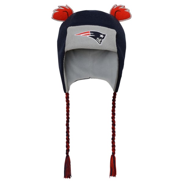 NEW ENGLAND PATRIOTS Kids' Ears Trooper Knit Trapper Hat