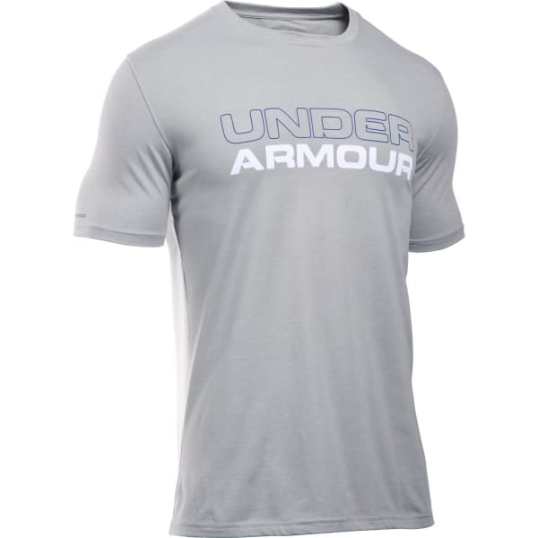 UNDER ARMOUR Men's Wordmark Stack Tee