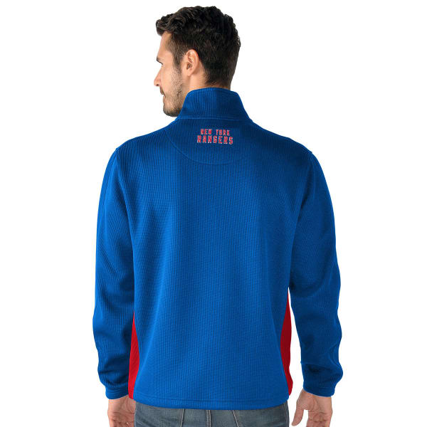 NEW YORK RANGERS Men's Hail Mary Half Zip Pullover