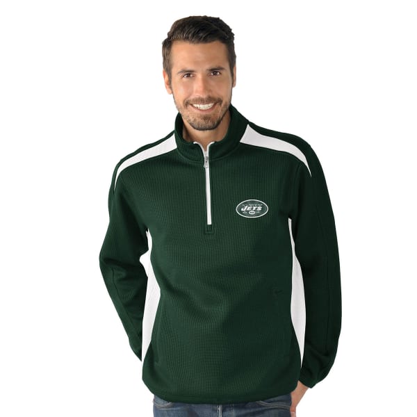 NEW YORK JETS Men's Hail Mary Half Zip Pullover