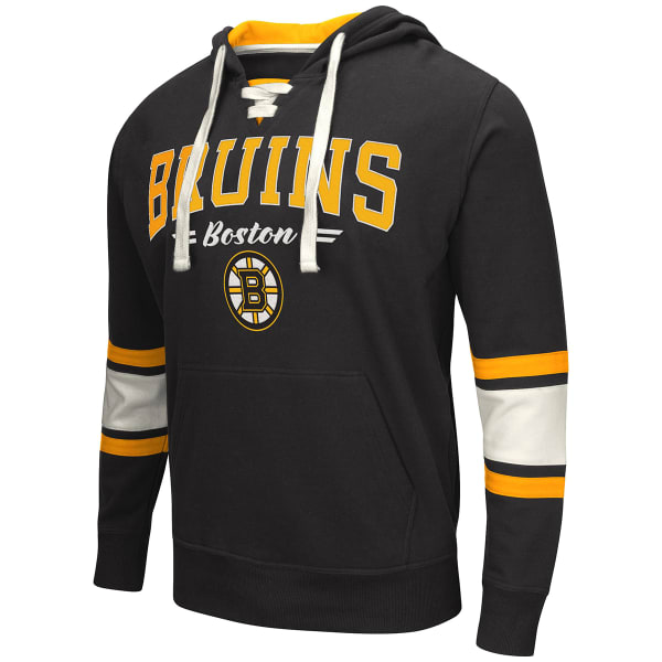 BOSTON BRUINS Men's Icing Lace-Up Pullover Hoodie