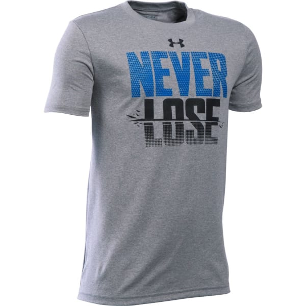 UNDER ARMOUR Boys' Never Lose Short-Sleeve Tee