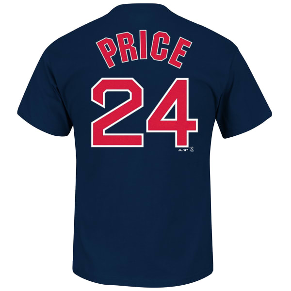 BOSTON RED SOX David Price Name and Number T-Shirt