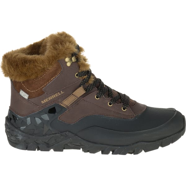 MERRELL Women's Aurora 6 Ice+ Waterproof Boots, Espresso