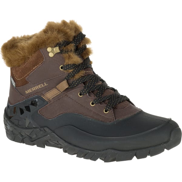 MERRELL Women's Aurora 6 Ice+ Waterproof Boots, Espresso