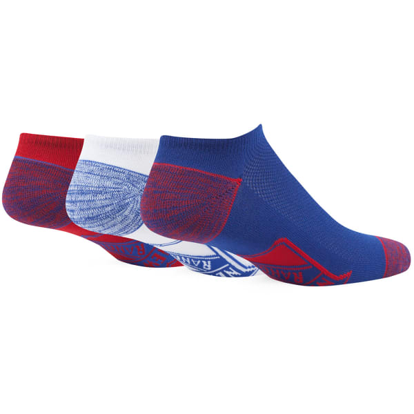 NEW YORK RANGERS Women's Blade No Show Socks, 3 Pack