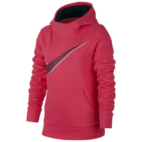 NIKE Big Girls' Therma Swoosh Pullover Hoodie