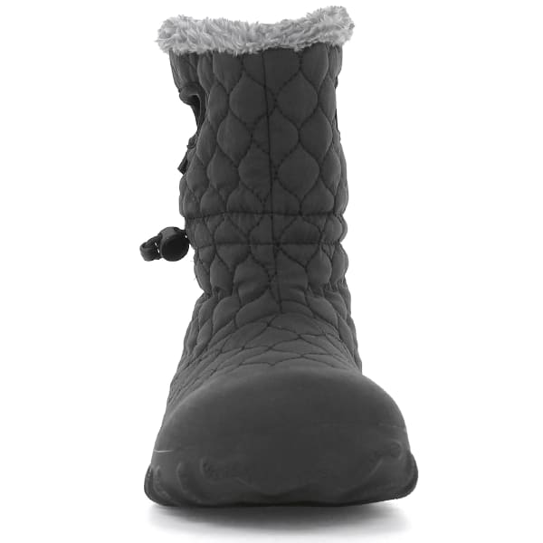 BOGS Women's B-Moc Quilted Puff Insulated Boots, Black