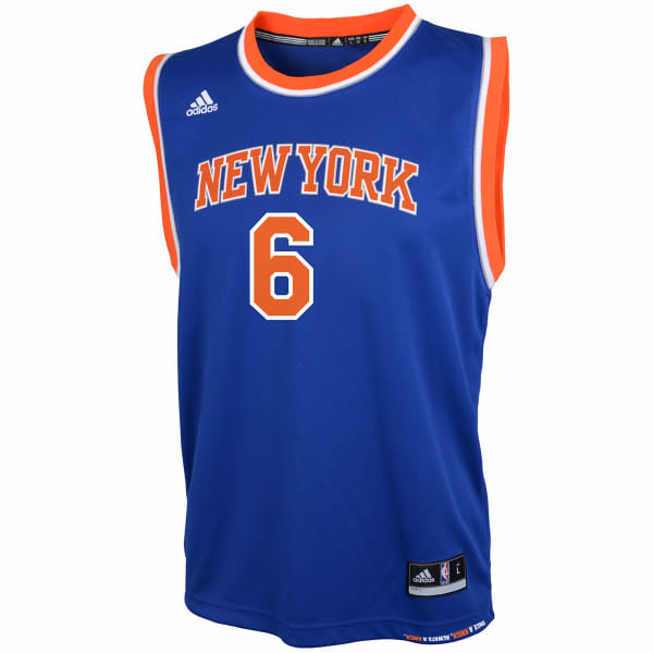 NEW YORK KNICKS Boys' Kristaps Porzingis #6 Replica Jersey