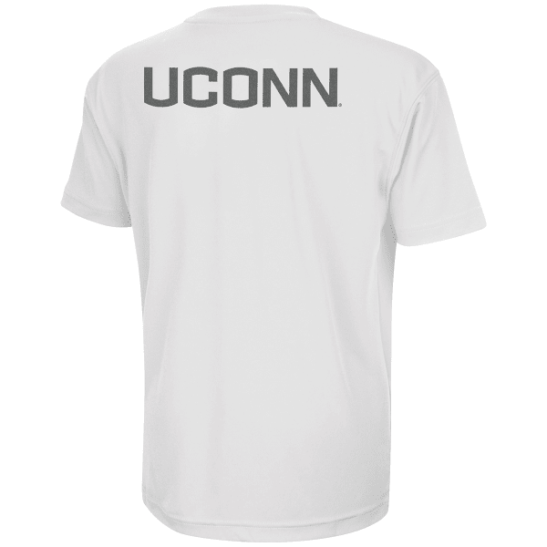 UCONN HUSKIES Kids' Silver Bar Short-Sleeve Tee