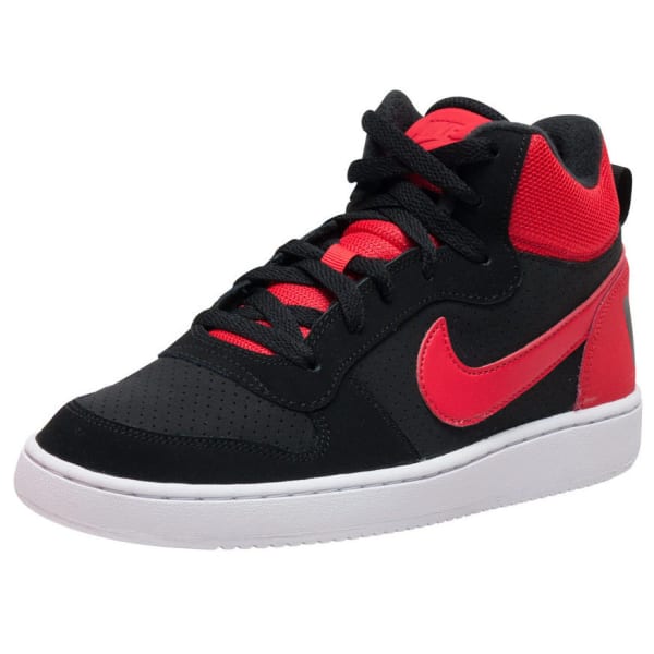 NIKE Big Boys' Court Borough Mid Basketball Shoes