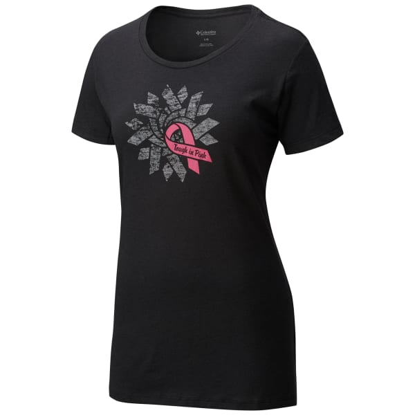 COLUMBIA Women's Tough In Pink Graphic Tee