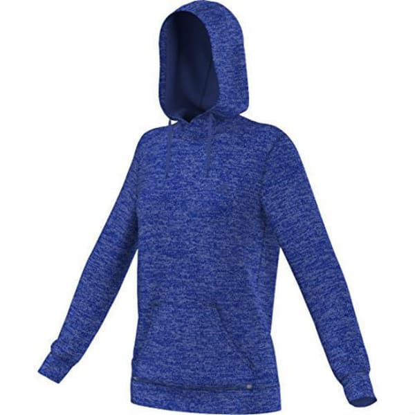 ADIDAS Women's Team Issue Heather Fleece Pullover Hoodie